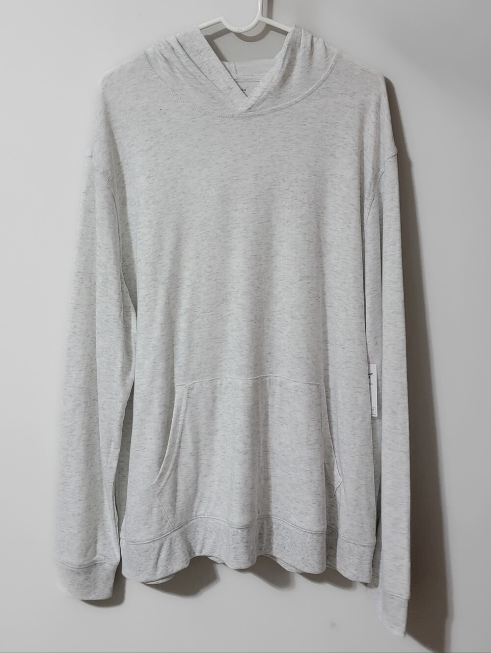 Sonoma Light Gray Lightweight Hooded Pullover Size XXL